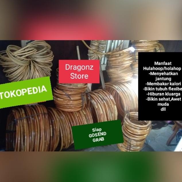Holahop Hulahoop Hulahop Rotan Tebal