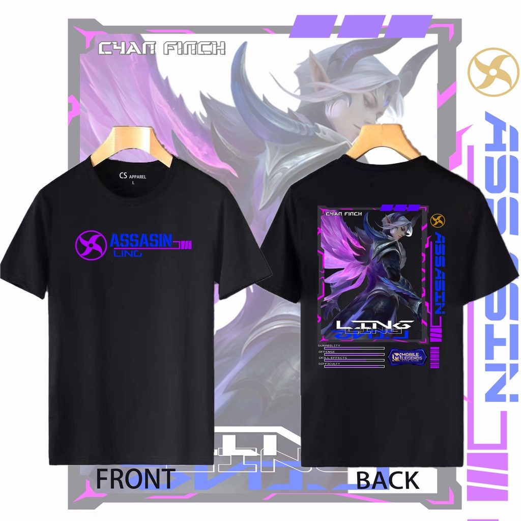 Myron Fashion T-Shirt-Mobile Legends Ling |lDunuUMT|