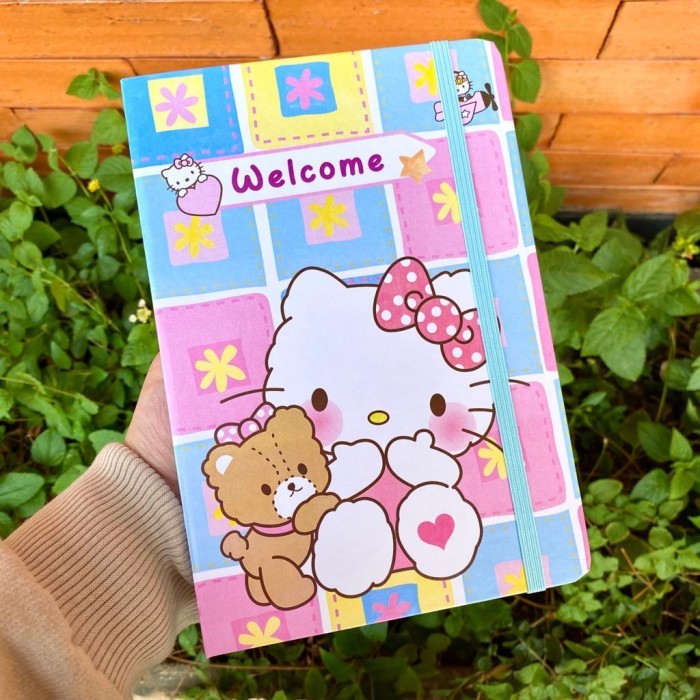 

Notebook Tali Hello Kitty Buku Tulis A5 Diary Sanrio 606-1