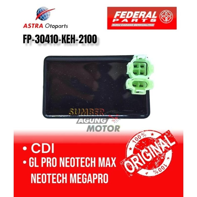 CDI UNIT HONDA GL PRO NEOTECH MAX NEOTECH MEGAPRO ORI FEDERAL ORIGINAL DAN TERPERCAYA