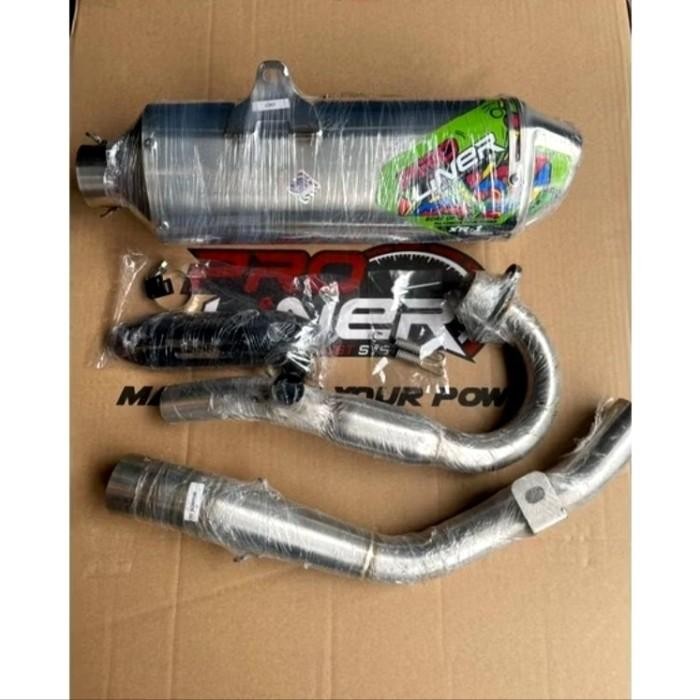 Knalpot Proliner Tipe Xr1 Bore Up 200Cc Klx 150 / Dtracker New 100 % Original