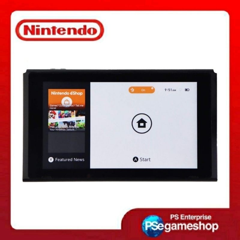 Nintendo Switch V2 32GB Game Console - Black (HAC-001(-01) / CONSOLE ONLY/Vesion 2 preloved)