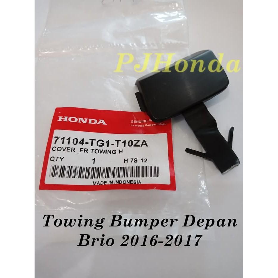 Cover Towing Bumper Depan Honda Brio 2016-2021 Original