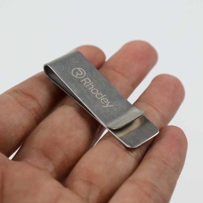 

Klip Pengatur Uang Tunai Kertas Dompet Multifungsi Stainless Steel 5 Cm