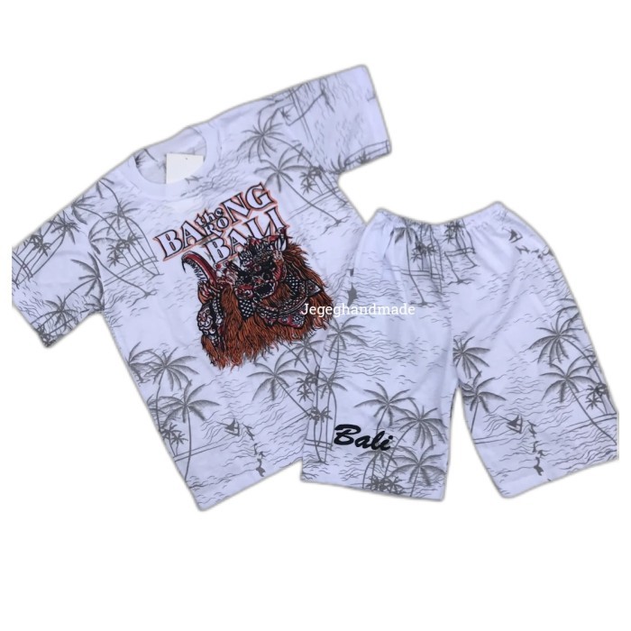 NEW Setelan Anak Kaos Barong Bali Setelan Anak Laki-Laki Perempuan