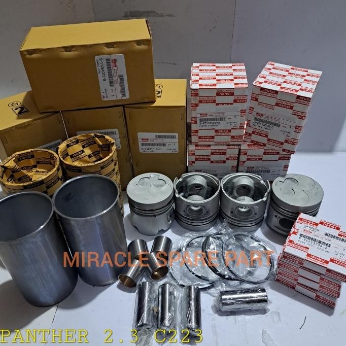 LINER SET LINER KIT BORING SET ASSY ISUZU PANTHER 2.3 2300CC C223 ORIGINAL QUALITY