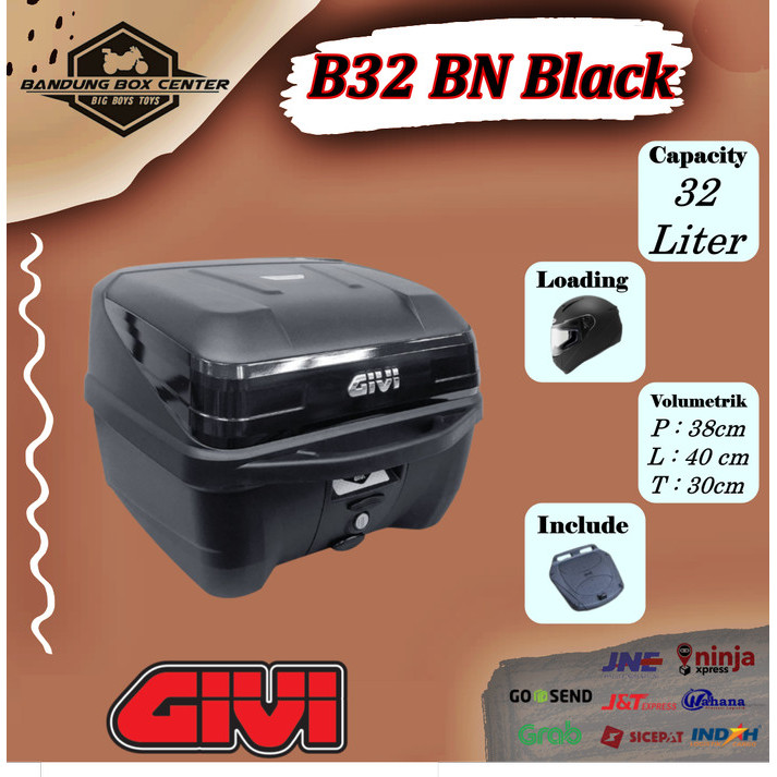 Box Motor Box Touring Givi B32 NB Black Box Givi B 32 Black