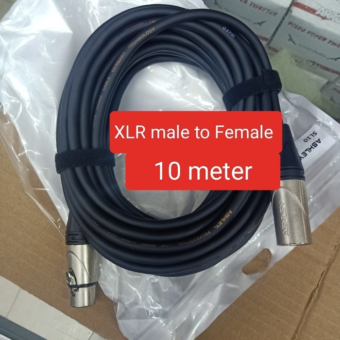 TERBARU Kabel Mixer ke Aktif speaker XLR male female ASHLEY BISA GRAB