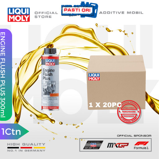 [Paket 1 Dus Additive] Liqui Moly Engine Flush Plus 300 ML - 8374
