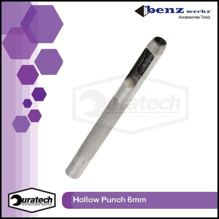 

Pembuat Lubang 6Mm / Plong Hollow Punch Pukul / Pembolong Plat Benz
