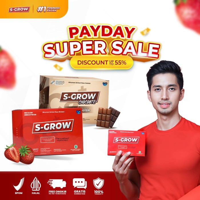 Sgrow Suplemen Peninggi Badan Original
