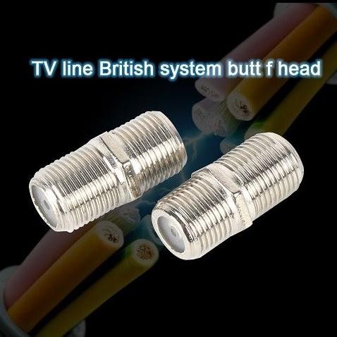 """] Konektor I Sambungan Jack F Drat Jack CCTV Kabel Antena TV Parabola