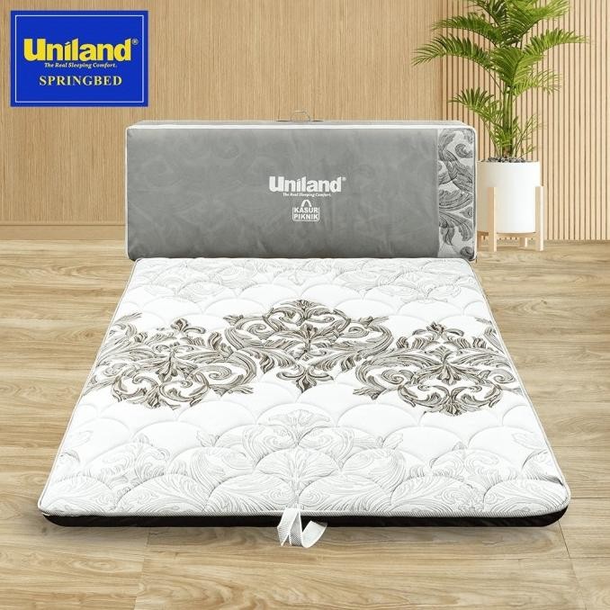 Uniland Kasur Lipat 160x200 Bonus Tas Kasur-Busa Gulung Lantai Travel