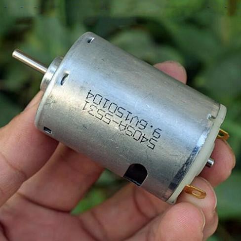 Kualitas terbaik] Motor Dc RS540 RS 540 21500Rpm Dinamo Listrik High Speed Torque 6V-9V