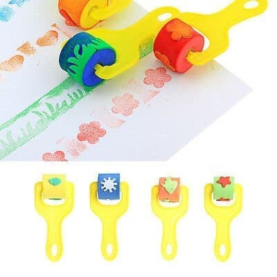 

CHARACTER ROLLER PAINTING TOOLS MAINAN EDUKASI PAINTING ROLLERS