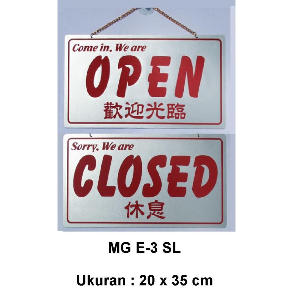 

Sign Board / Papan Petunjuk E-3 L21T