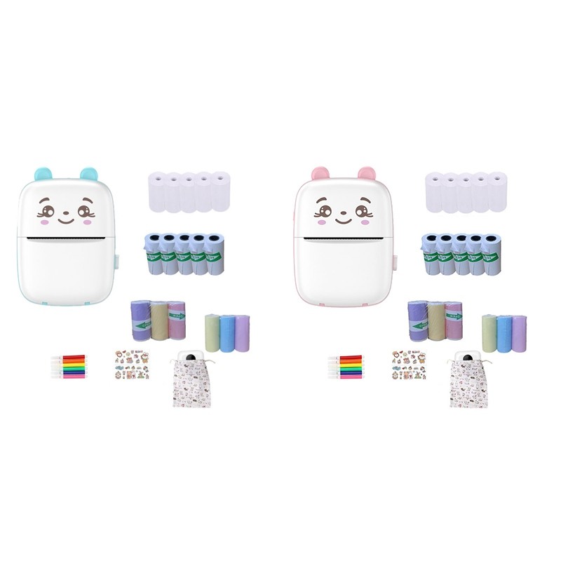Portab Label Printer Mini Bluetooth Label Stickers