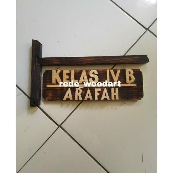

Papan Nama Kayu 1 Sisi Gantungan Papan Nama Papan Petunjuk Ruangan L21T
