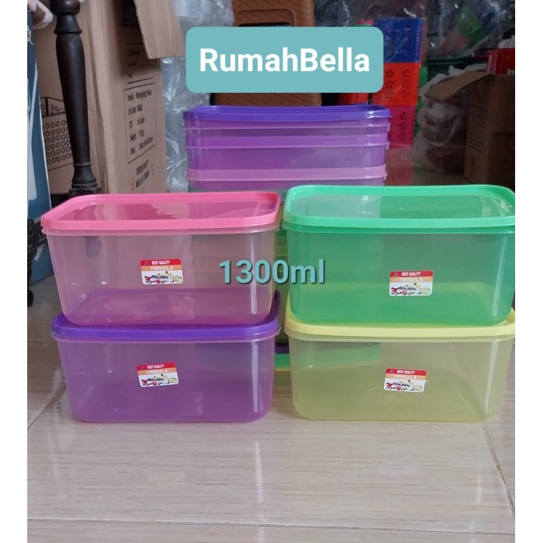 Lunch Box Warna Plastik Sealwear /Kotak Tempat Makan Warna Plastik