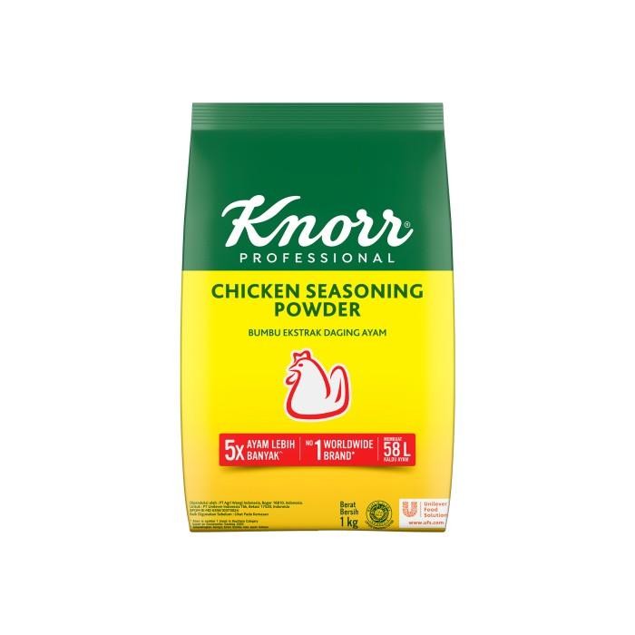 

Knorr Chicken Seasoning Powder Refill 1Kg Free Peeler Termurah 100 % Original