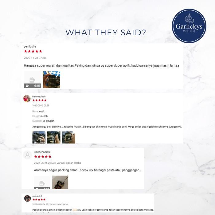 

Garlickys Nusantara Package Bumbu Dapur Premium New 100 % Original