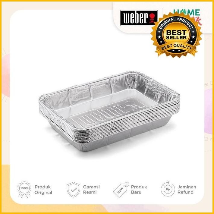 

Weber Drip Pans Small 6415 Termurah 100 % Original