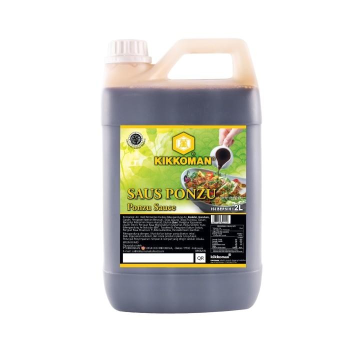 

Kikkoman Ponzu Sauce Halal Jerigen 2L New 100 % Original