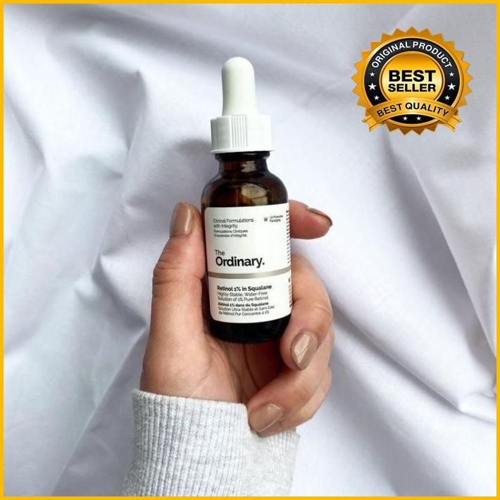 The Ordinary Retinol 1% In Squalane - 30Ml Original Without Box Terlaris 100 % Original