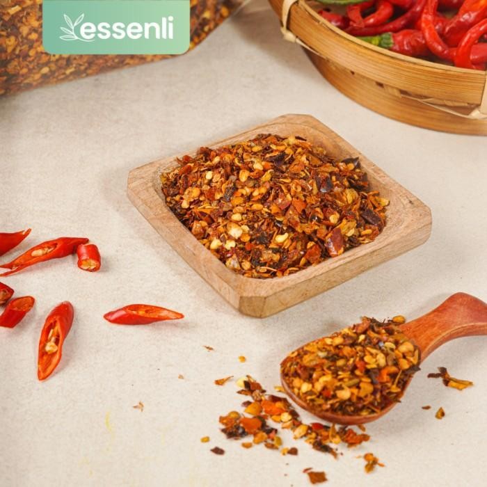 

Chili Flakes / Cabai Bubuk Kasar / Cabe Kasar 1Kg Terbaru 100 % Original