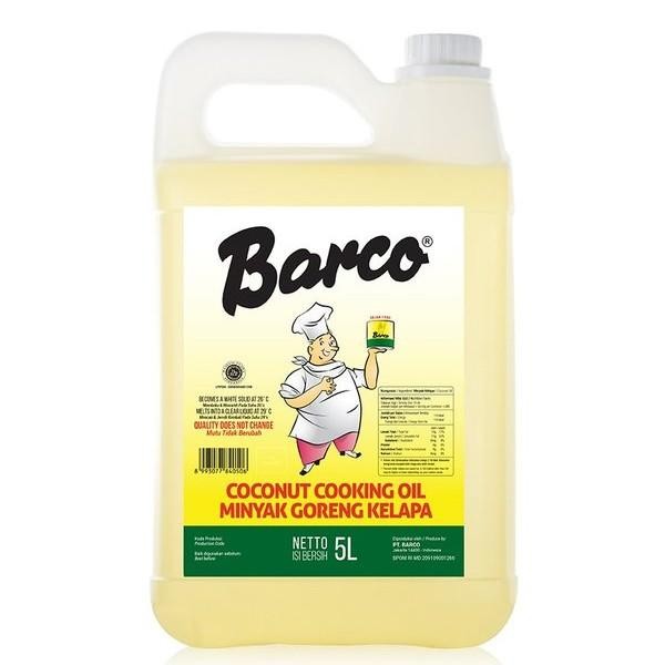 

Barco Minyak Goreng Kelapa 5 L Terbaru 100 % Original