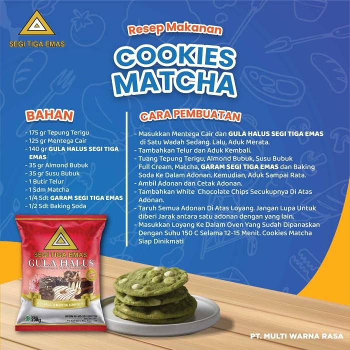 

Gula Halus Segi Tiga Emas 250Gr X 20Pcs New 100 % Original