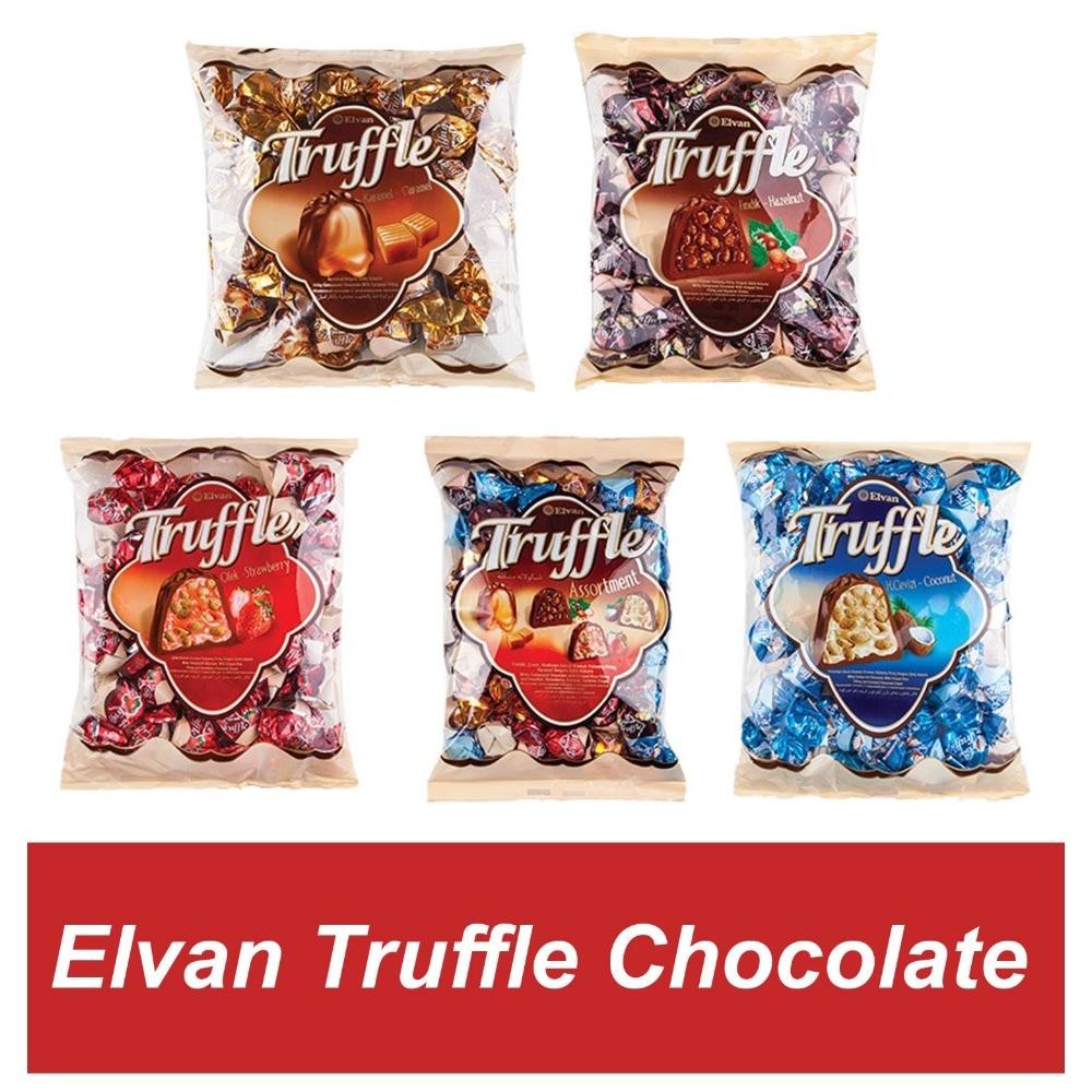 

Coklat Elvan Truffle Ukuran Besar 400 gr Exp Agustus 2025 PROMO HALAL ! Import TURKI