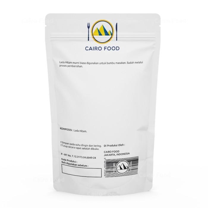 

Lada Hitam Bubuk Cairo Food - 1 Kg Terlaris 100 % Original