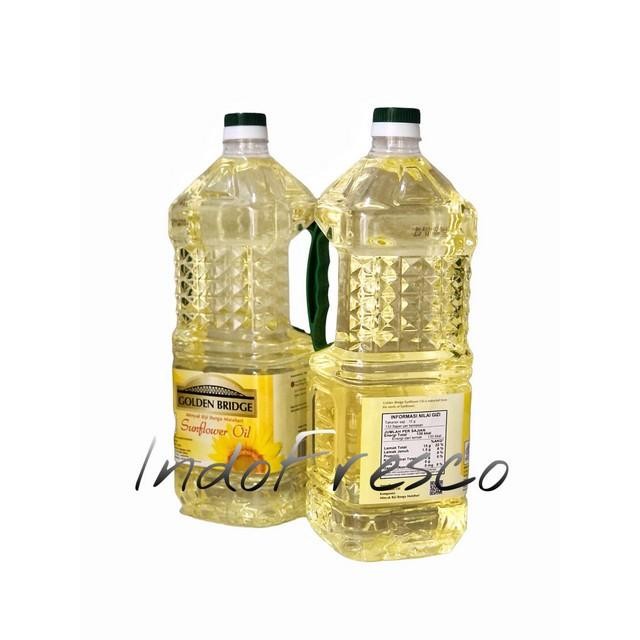 

Golden Bridge Sunflower Oil- Minyak Biji Bunga Matahari 2L Terbaru 100 % Original