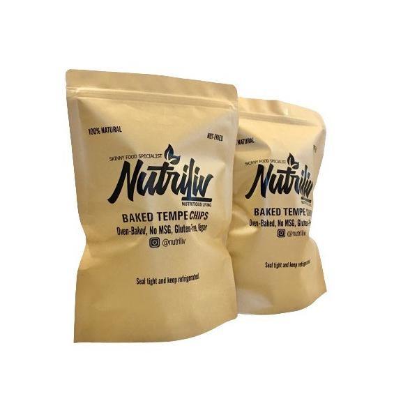 

Nutriliv Baked Tempe Chips Keripik Tempe Panggang Sehat