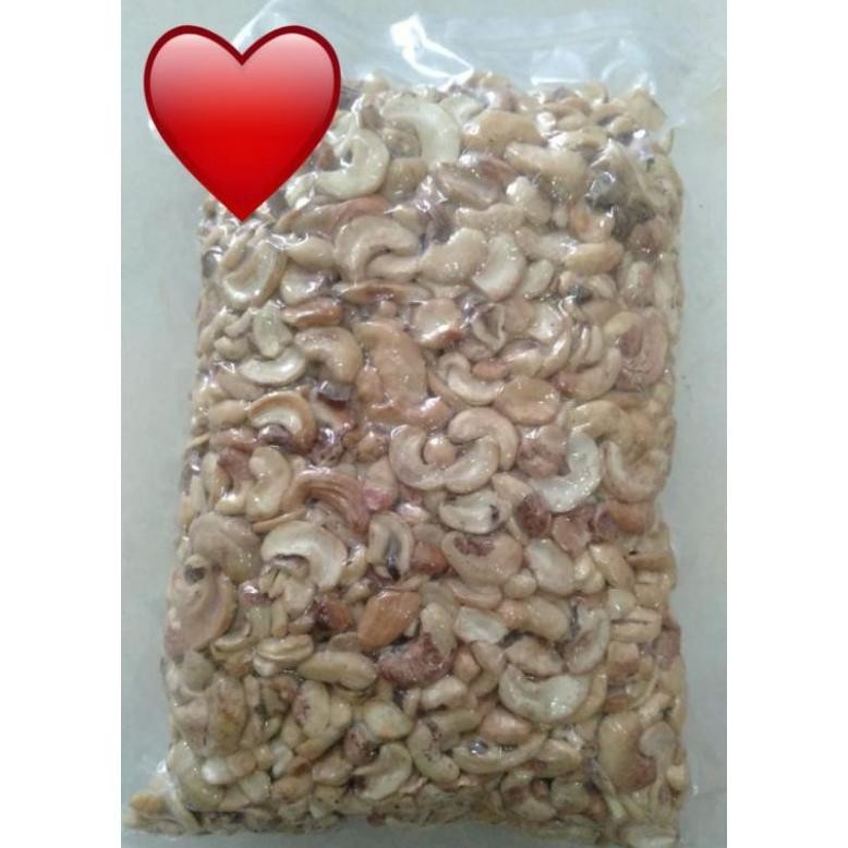 

1 kg kacangmede patah/mete LP2/metepatahan/medepecah/kemasan