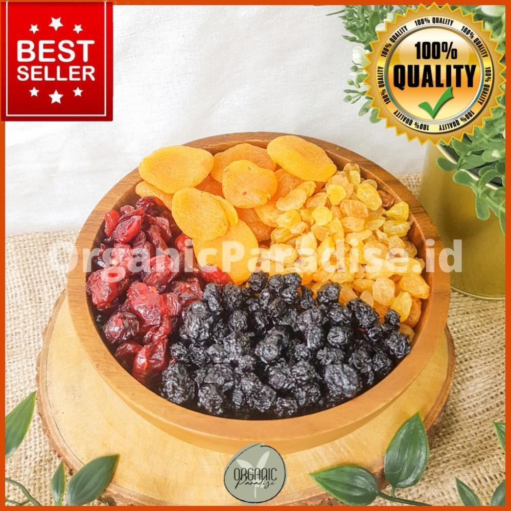 

Buah Kering Campur 250 gram / Mix Dried Fruit 250 gram Premium Quality