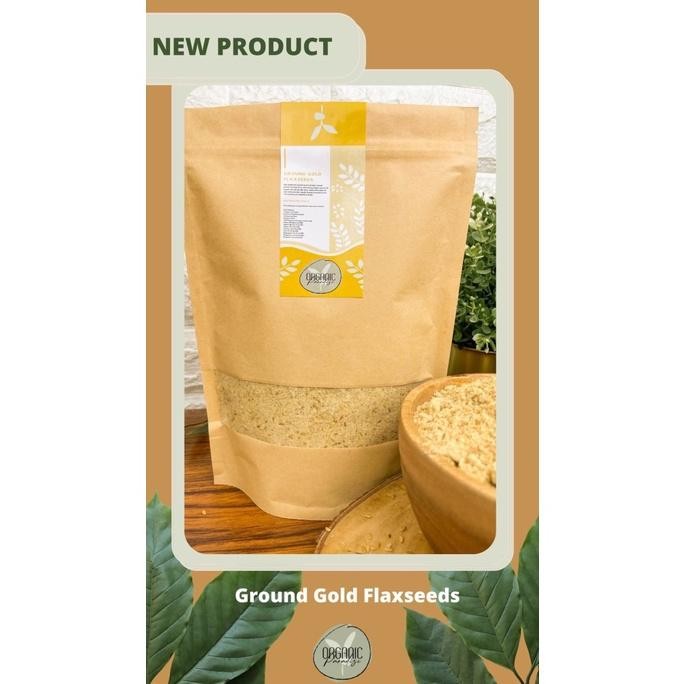 

Ground Golden Flaxseed 500 gr / Golden Flaxseed Halus 500 gr