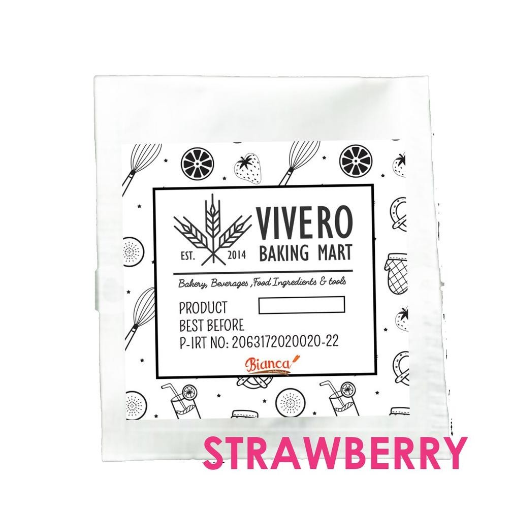 

100gr Bianca Lotus Strawberry Flavour Powder