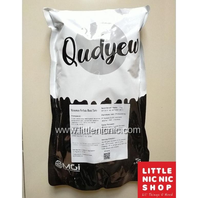 

Qudyew Taro bubuk minuman serbuk rasa Taro