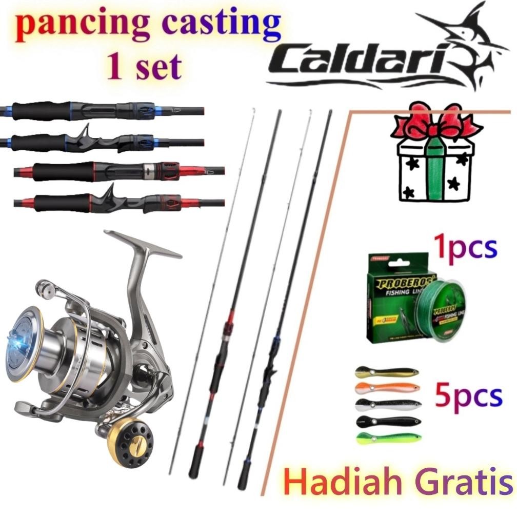 DAIWA Joran Casting 1 Set Reel Pancing 1-7 Power Handle Reels Daido Joran 1.65m-2.7m bc Murah