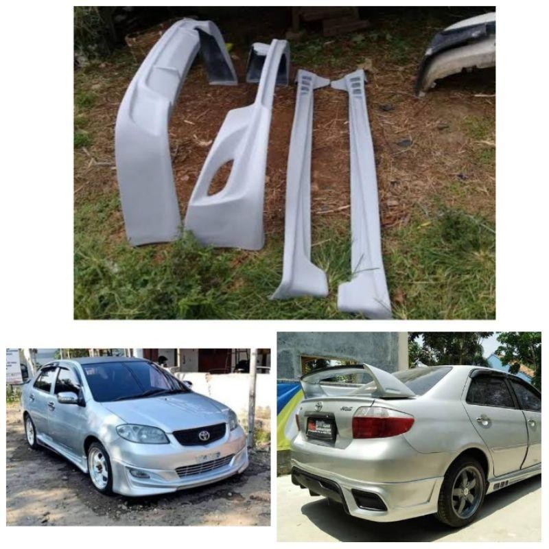 Bodykit Toyota Vios Bodykit Vios Gen 1 Generasi 2003 2004 2005 Model Model Viver 2003+