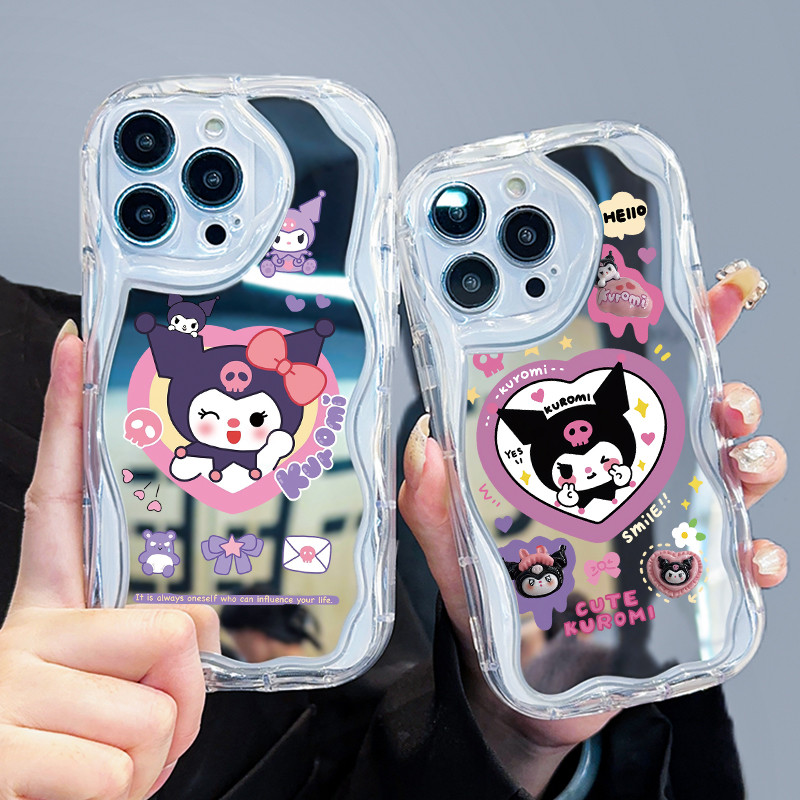 Casing Hp Untuk Realme C15 Case Casing cermin HP Softcase Cesing Kesing silikon  bergambar kucing ci