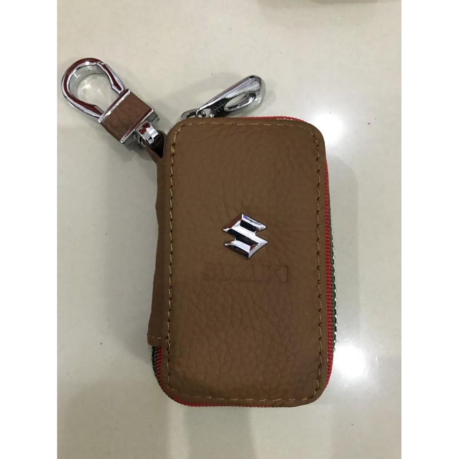 Dompet Stnk Kulit Mobil Suzuki / Dompet Kunci / Gantungan Kunci Mobil