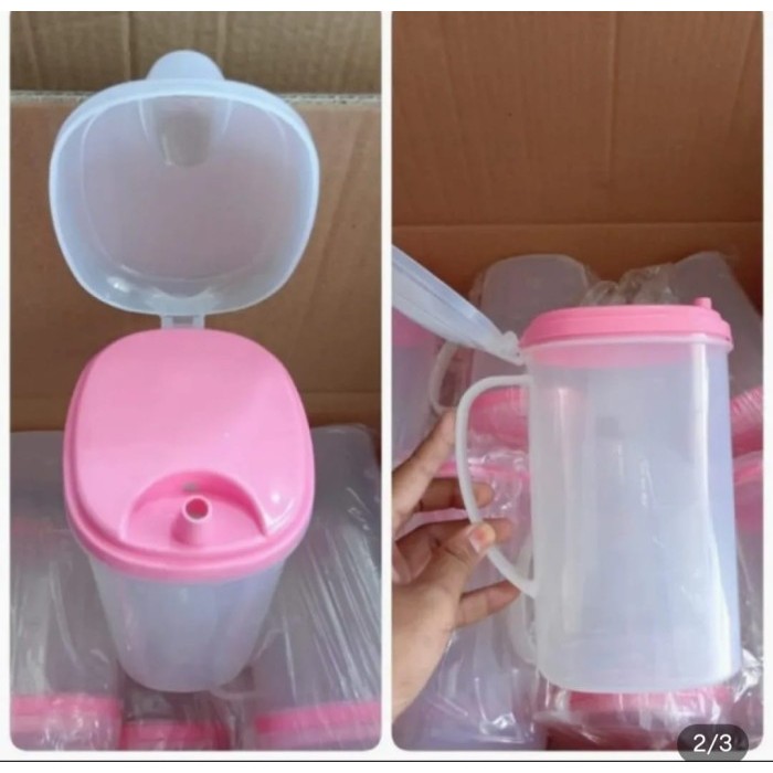 Teko Ukur Plastik Tutup / Oil Jug /Teko Plastik Ukur serbaguna