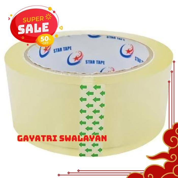 

BENING TRANSPARAN 48 OPP TAPE PLAKBAN LAKBAN BENING TRANSPARAN 48 MM 90 YARD 2INCH 80METER COCOK UNTUK BUDGET ANDA!!!!