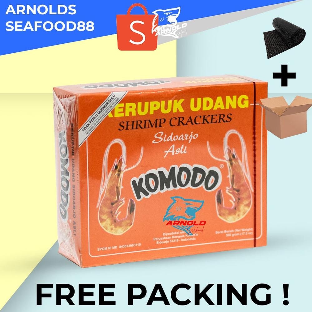 

Krupuk Udang Komodo / Kerupuk Shrimp Crackers