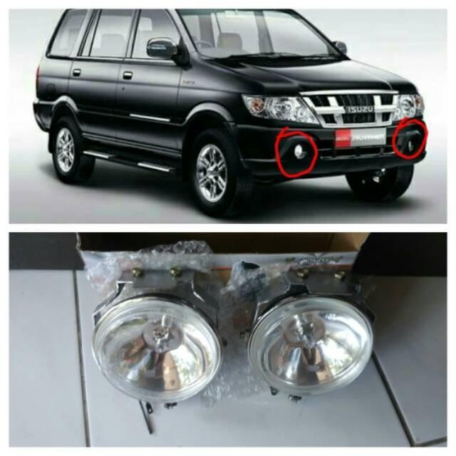 Foglamp Panther Kapsul Lampu Besar 1Set