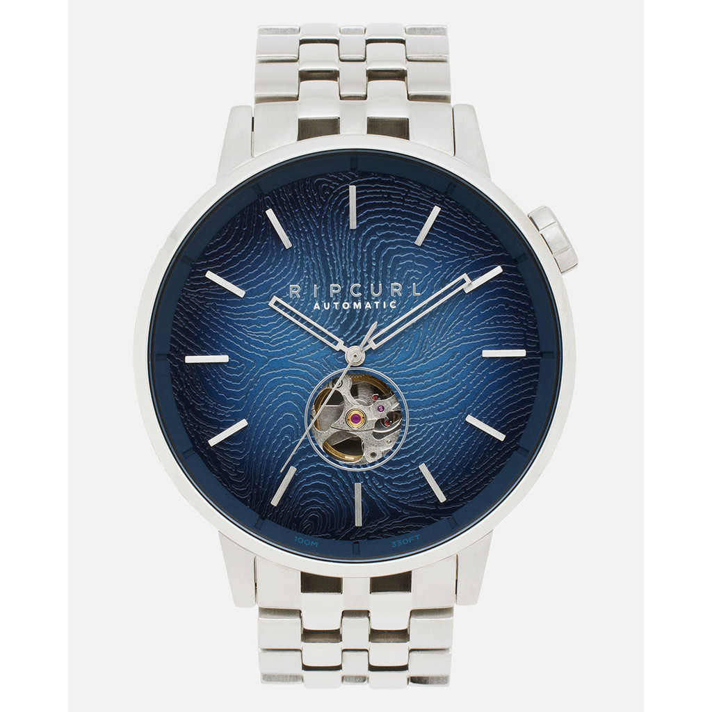 Rip Curl Men Detroit Automatic Stainless Steel Watch - Navy