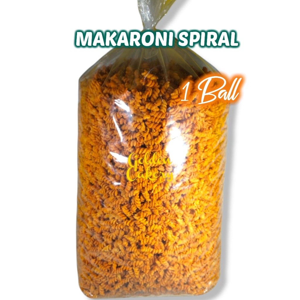 

MAKARONI SPIRAL ASIN/PEDAS 1 BAL (7KG)